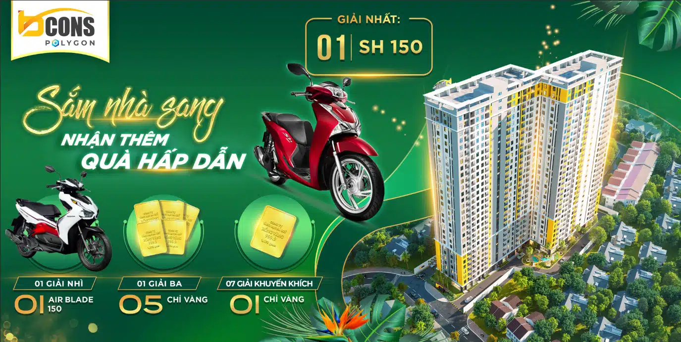 Bốc thăm may mắn lễ ra mắt Bcons Polygon