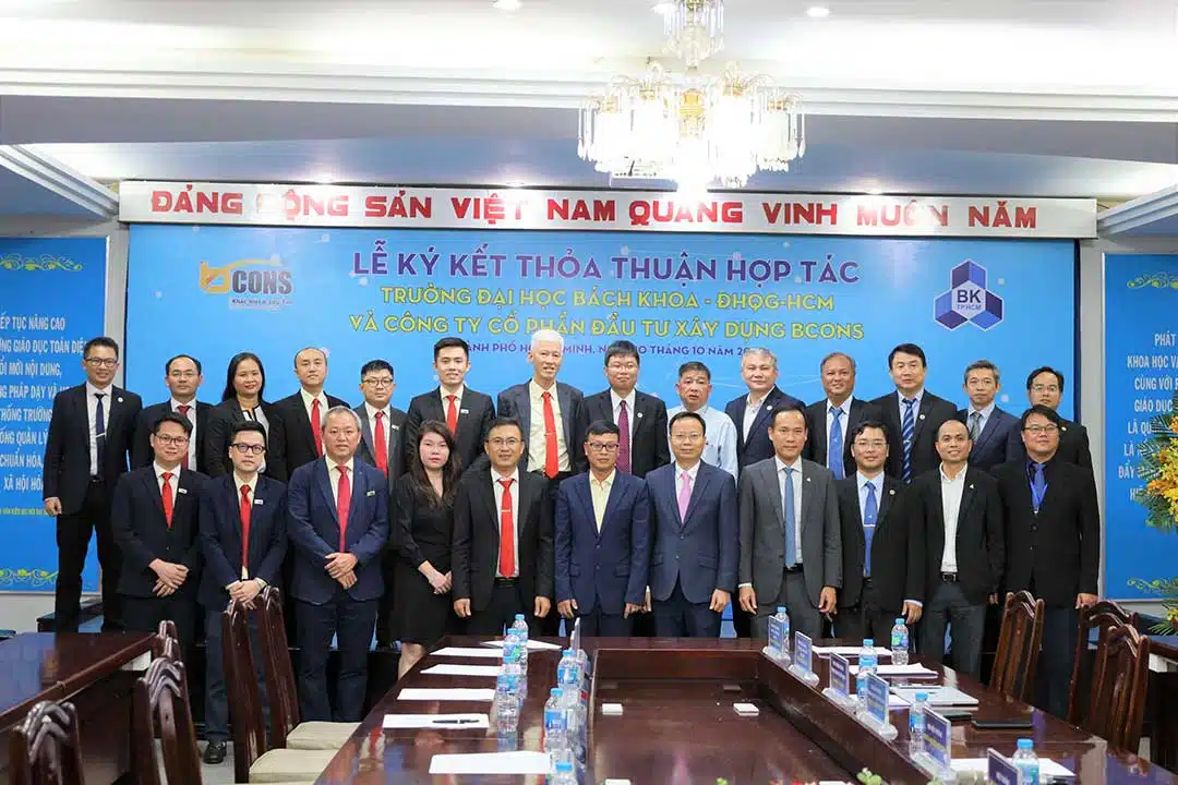 Tập đoàn Bcons ký kết hợp tác cùng Đại Học Bách Khoa TPHCM 5 buổi lễ Bcons ký kết hợp tác cùng Đại Học Bách Khoa TPHCM