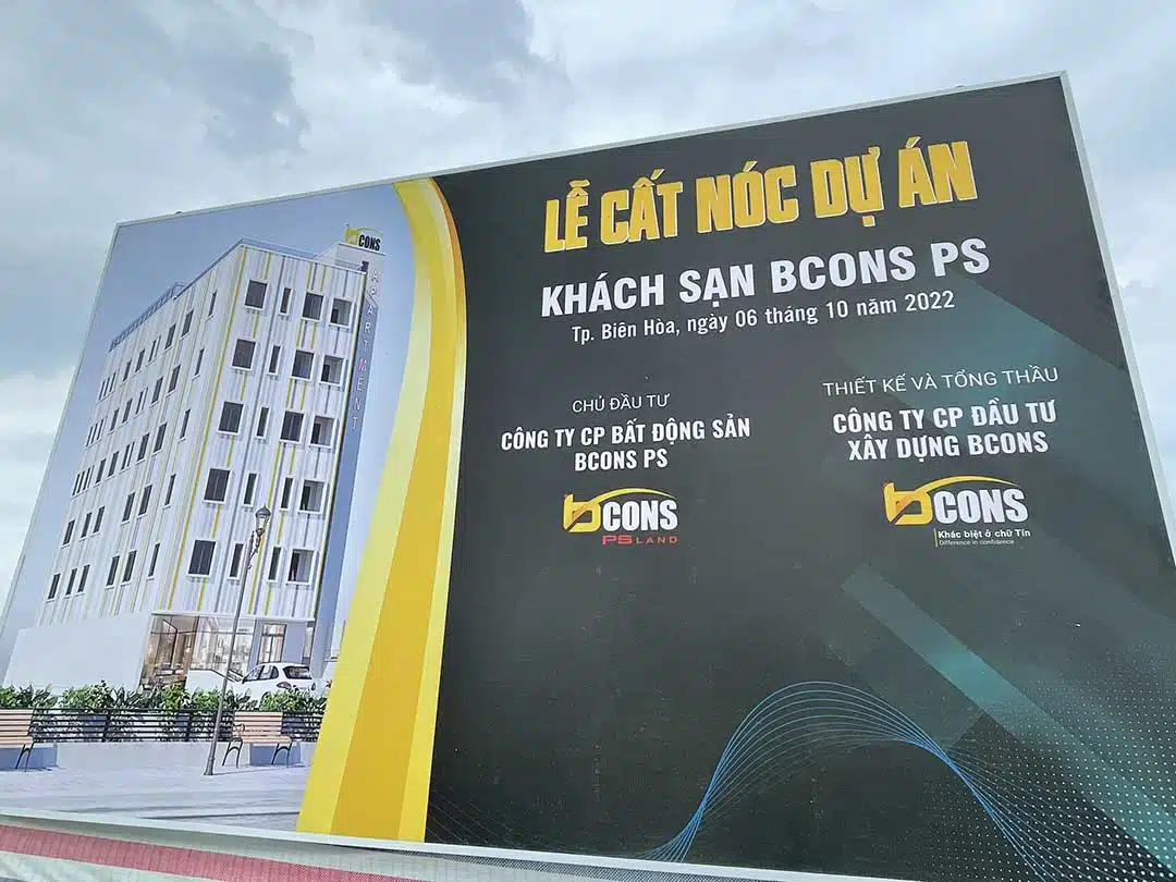 Lễ cất nóc khách sạn Bcons PS 2022 6 Lễ cất nóc khách sạn Bcons PS Hotel Biên Hòa