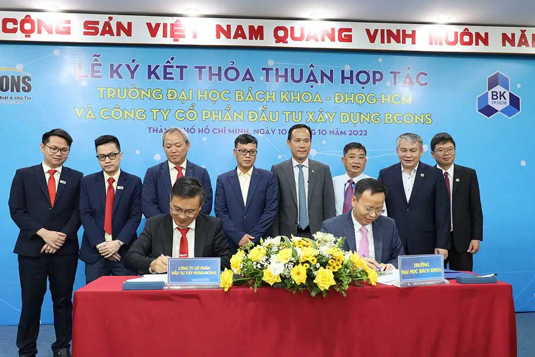 BCONS HỢP TÁC CÙNG TRƯỜNG ĐẠI HỌC BÁCH KHOA