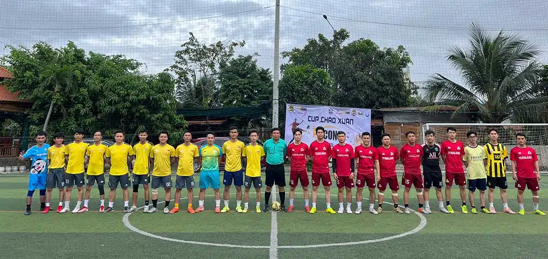 Giải bóng đá Cúp Chào Xuân Bcons 2023 19 Bcons PS vs Teraland