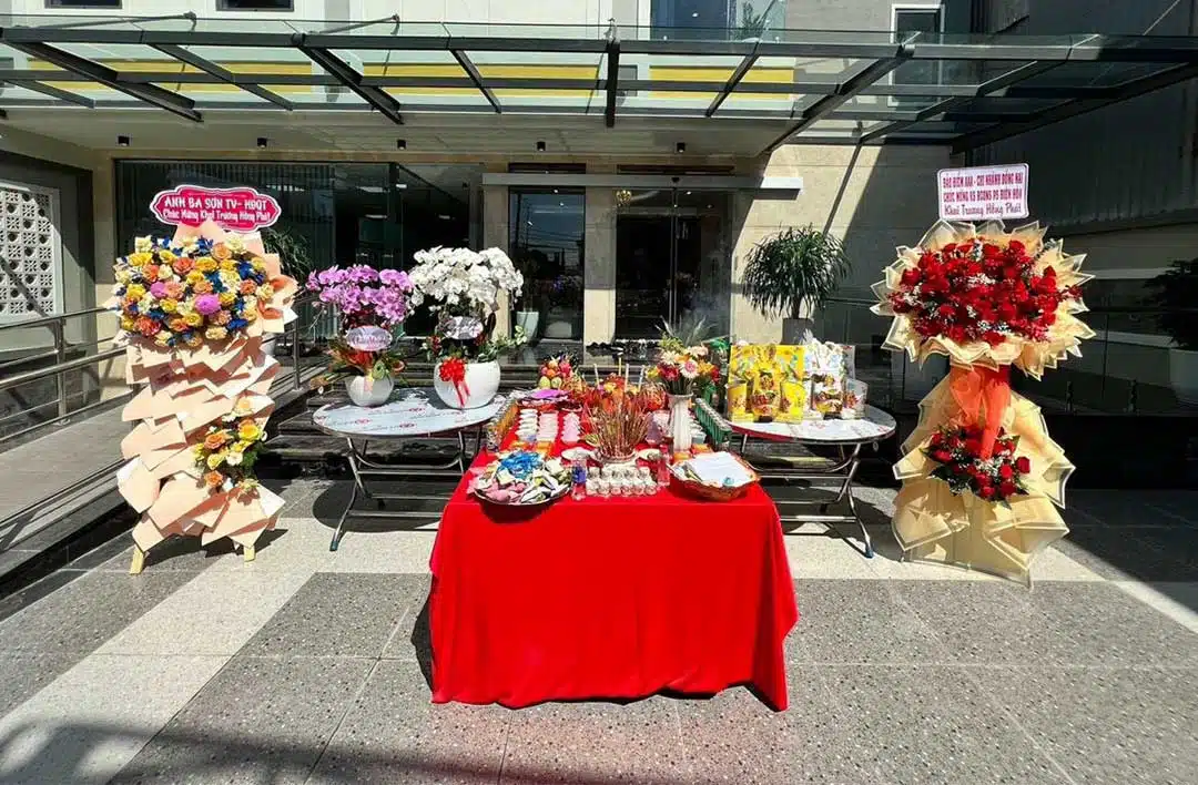 Khai trương khách sạn và văn phòng Bcons PS Đồng Nai 7 Cúng-khai-trương-văn-phòng-Bcons-PS-Đồng-Nai-và-khách-sạn-Bcons-PS