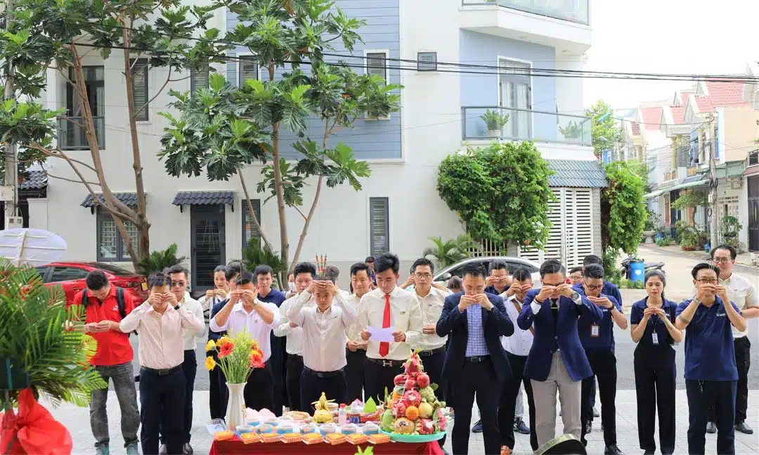 Khai Trương Nhà Mẫu Bcons Bee Dĩ An 7 Hình ảnh lễ khai trương nhà mẫu Bcons Bee