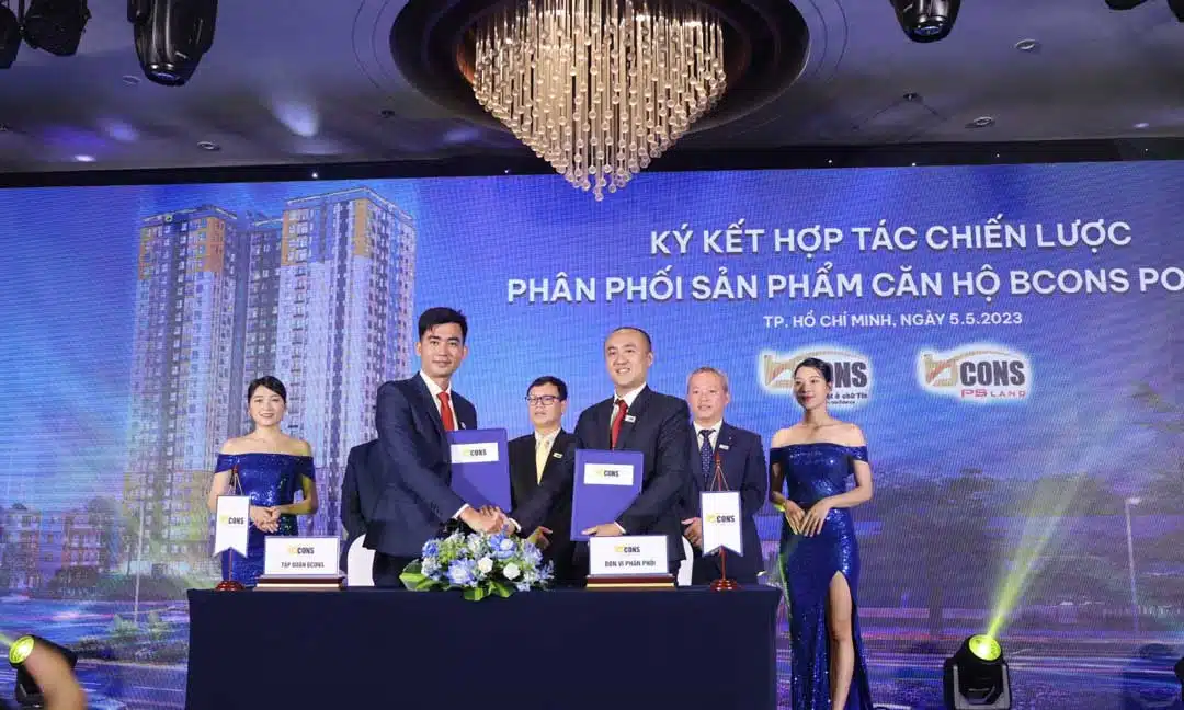 Kick Off Bcons Polaris Lê Trọng Tấn tại Asiana 6 lễ ký kết đối tác chiến lược bcons polaris