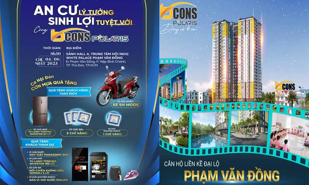 Lễ Giới Thiệu Bcons Polaris Lê Trọng Tấn 10 Thư mời Big Event Bcons Polaris