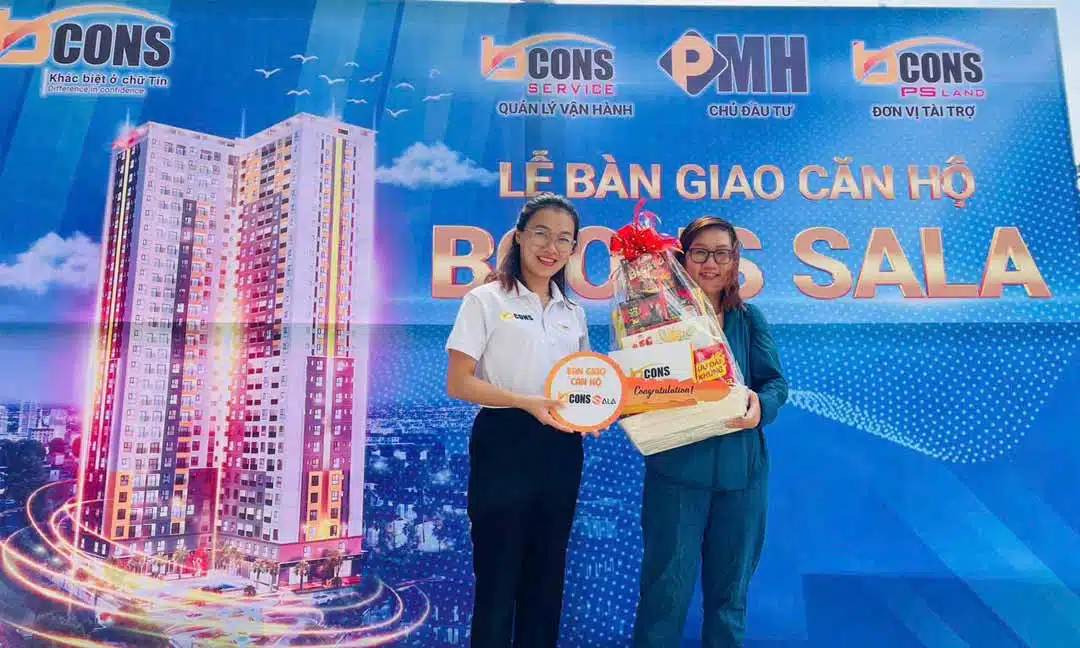 Bàn giao Bcons Sala tháng 7/2023