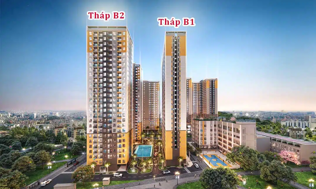 Lễ Giới Thiệp Tháp B2 Green Emerald Ngày 27/10/2024 5 Tháp B1 và B2 Green Emerald