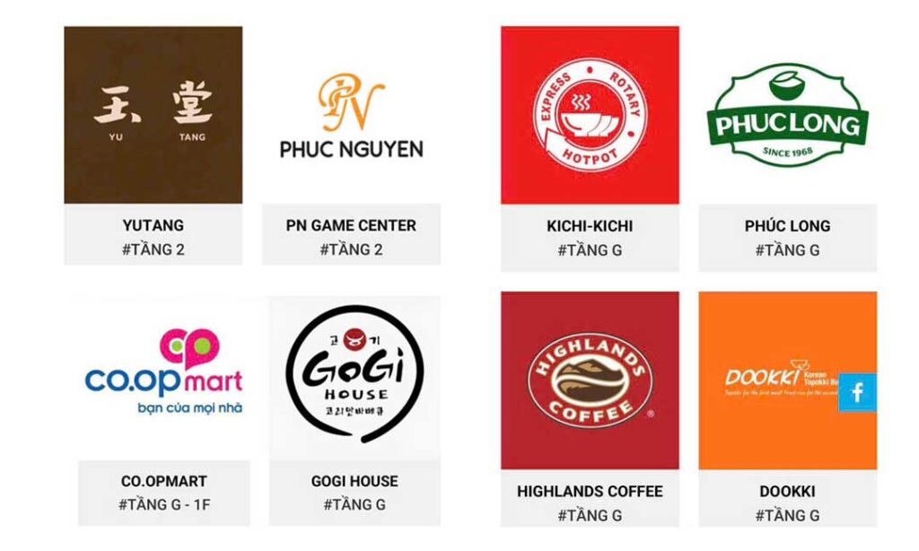 Trung Tâm Thương Mại Bcons City có gì 23 Các thương hiệu tại trung tâm thương mại Bcons City