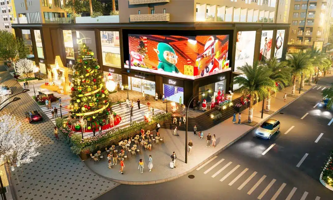 Trung Tâm Thương Mại Bcons City có gì 29 Khu cảnh quan mặt tiền Bcons City