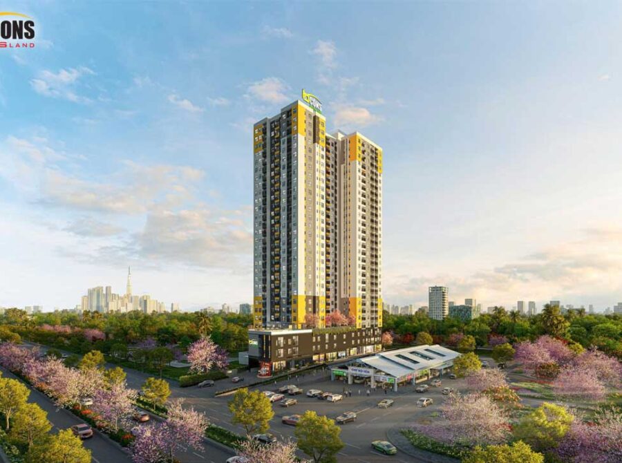 Phối cảnh Bcons Asahi Bình An