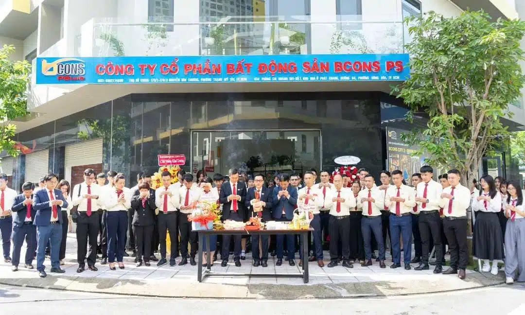 Khai Trương Chi Nhánh Bcons PS Land ở Bcons Uni Valley 2025 8 Cúng khai trương chi nhánh 2 Bcons PS Land