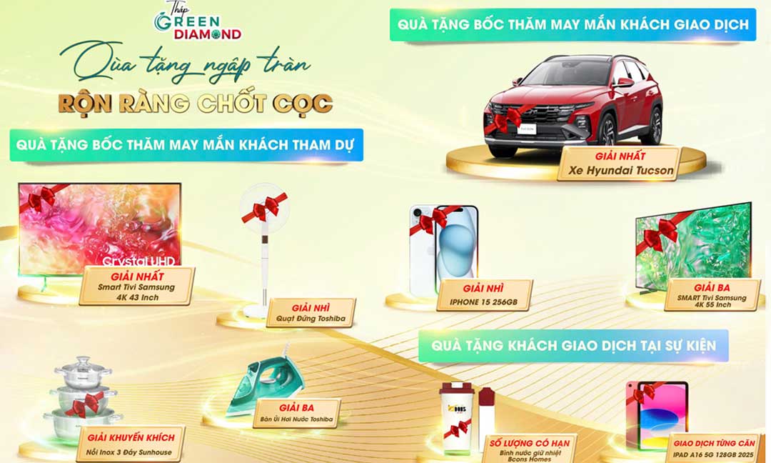 Lễ Giới Thiệu Bcons City 2 Tháp Green Diamond 05/10/2025