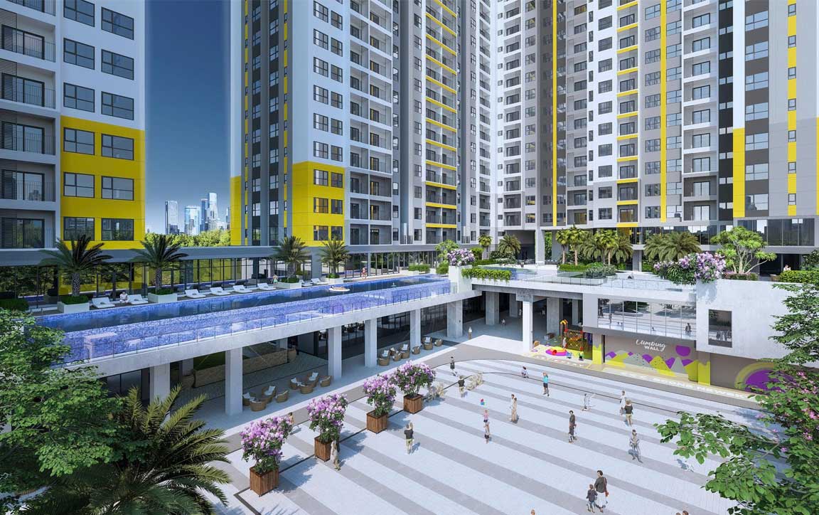 Tiện ích nội khu Bcons Newsky