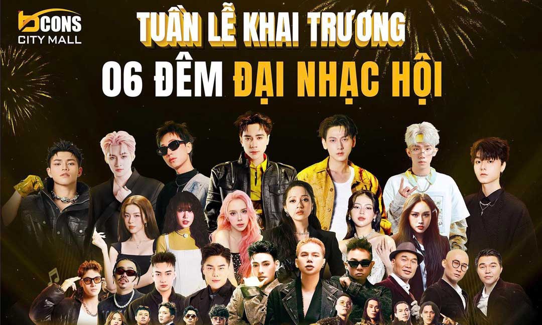 Sự kiện khai trương Bcons City Mall ngày 04/11/2025 8 Khai trương Trung tâm thương mại Bcons City Mall ngày 4-11-2025