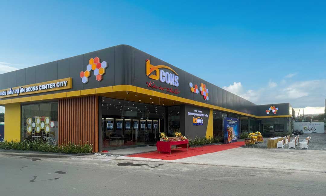 Khai trương nhà mẫu Bcons Center City sáng 10/12/2025 12 Phía ngoài nhà mẫu Bcons Center City