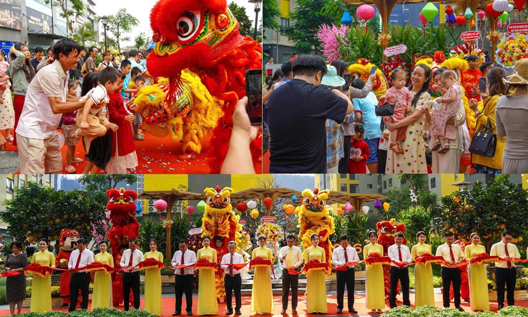 Lễ giới thiệu tháp The Icon Bcons Center City 18/01/2026 11 Lễ khai trương đường hoa tết Bính Ngọ 2026 Bcons City