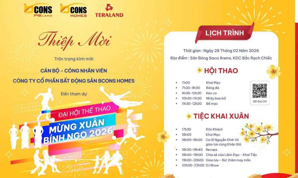 Tập đoàn Bcons chào xuân Bính Ngọ 2026 Tập đoàn Bcons chào xuân Bính Ngọ 2026