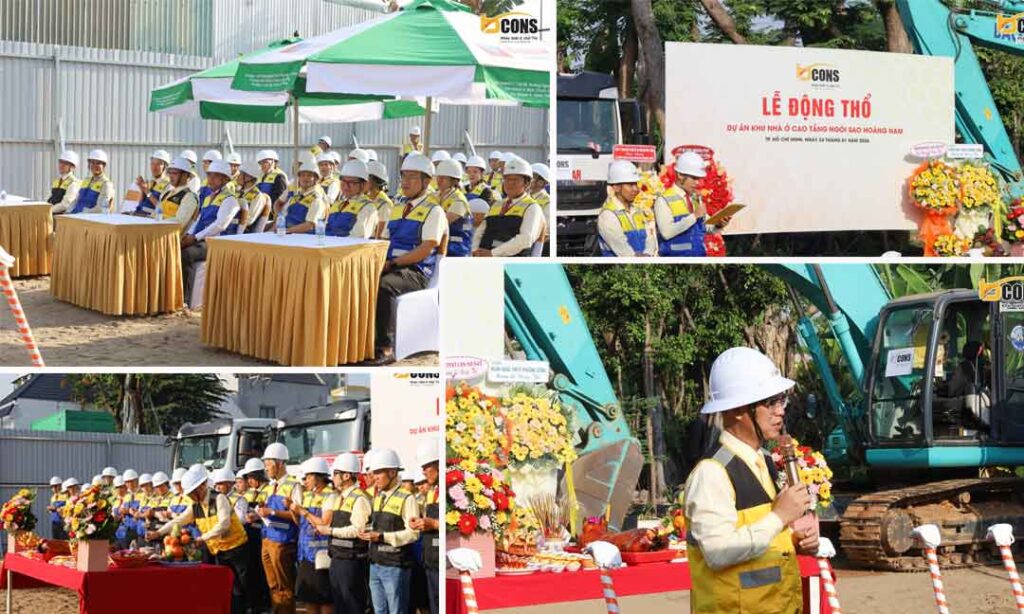 Động thổ Bcons Hoàng Nam Ngôi Sao 24/01/2026 4 Hình ảnh lễ động thổ Bcons Hoàng Nam Ngôi Sao 24-01