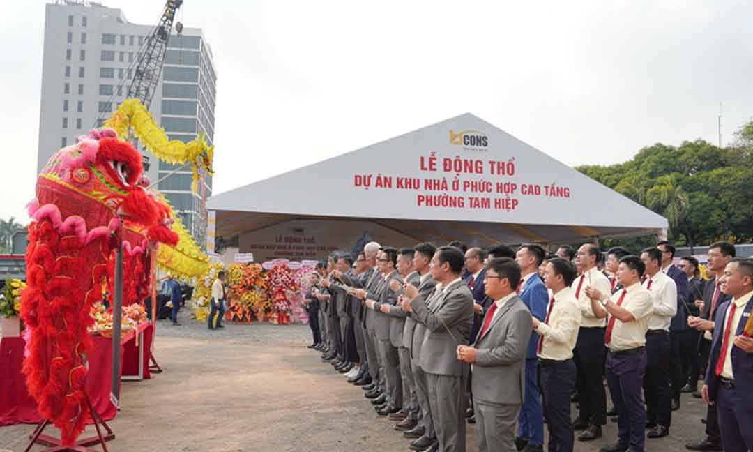 Động thổ Bcons Tam Hiệp Biên Hòa Thành phố Đồng Nai sáng 27-05-2026
