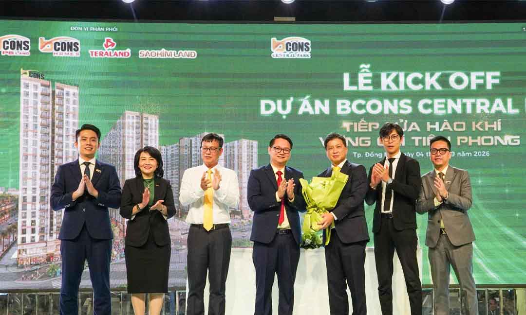 Kick off Bcons Central Park tại Gold Palace ngày 04/09/2026 5 Nghi thức ký kết hợp tác giữa Bcons và Mecuria Việt Nam tại sự kiện kick off Bcons Central Park
